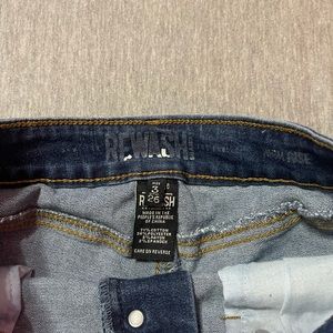 Rewash dark blue jean shorts